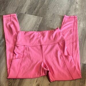 Pink High-Waisted American Eagle Leggings